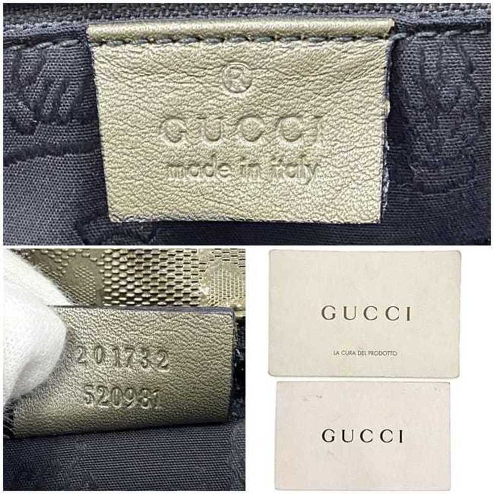 GUCCI Green Leather Shoulder Bag - Picture 10 of 11